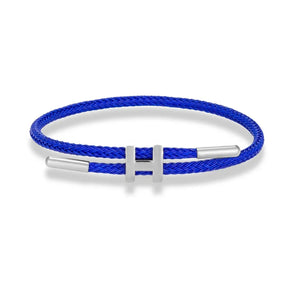 Bracelete de Cordão em H