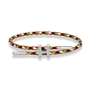 Bracelete de Cordão em H